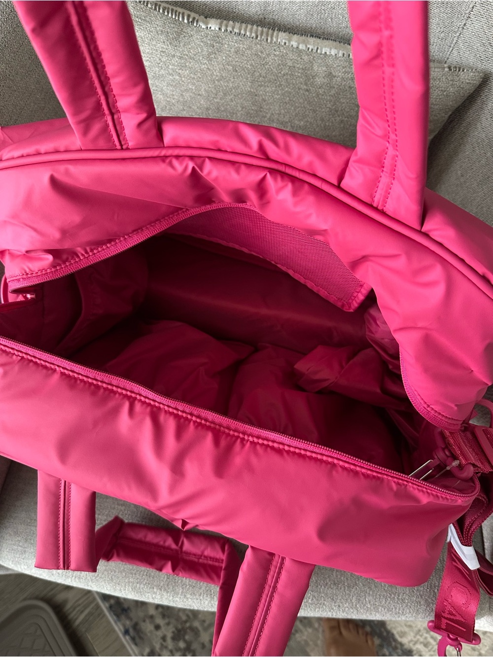 Calpak Luka Duffle in Dragonfruit - Picture 3 of 4